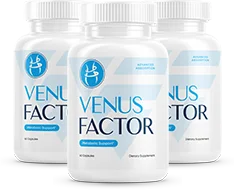Three-bottle package of Venus Factor