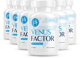 Six-bottle best-value package of Venus Factor with free shipping